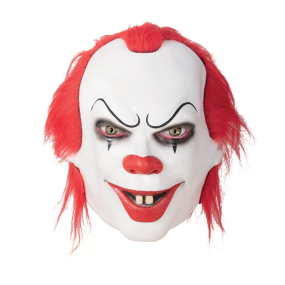 Masque adulte clown tueur - Accessoire déguisement pas cher