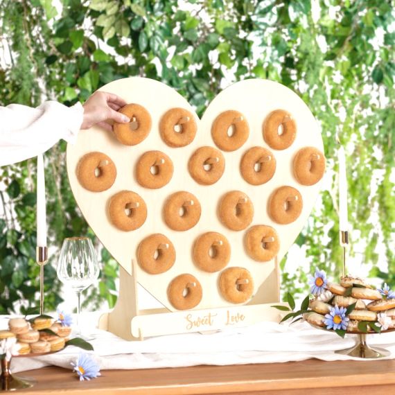 Décoration de gâteau en bois pour premier anniversaire, numéro de