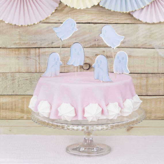 Set de 6 Decorations Gateaux Princesse, vaisselle jetable pas cher -  Badaboum