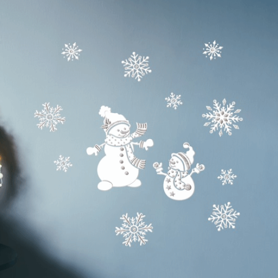 412pcs Autocollants Hiver, Autocollants De Vacances D'Hiver