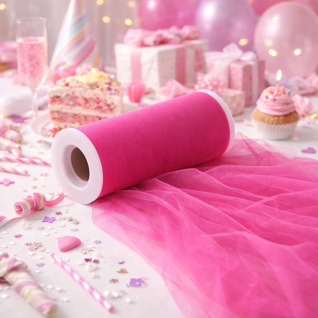 Rouleau de tulle de 15,2 cm x 91,4 m pour jupe tutu, emballage Rouleau de tulle de 15,2 cm x 91,4 m pour jupe tutu, emballage