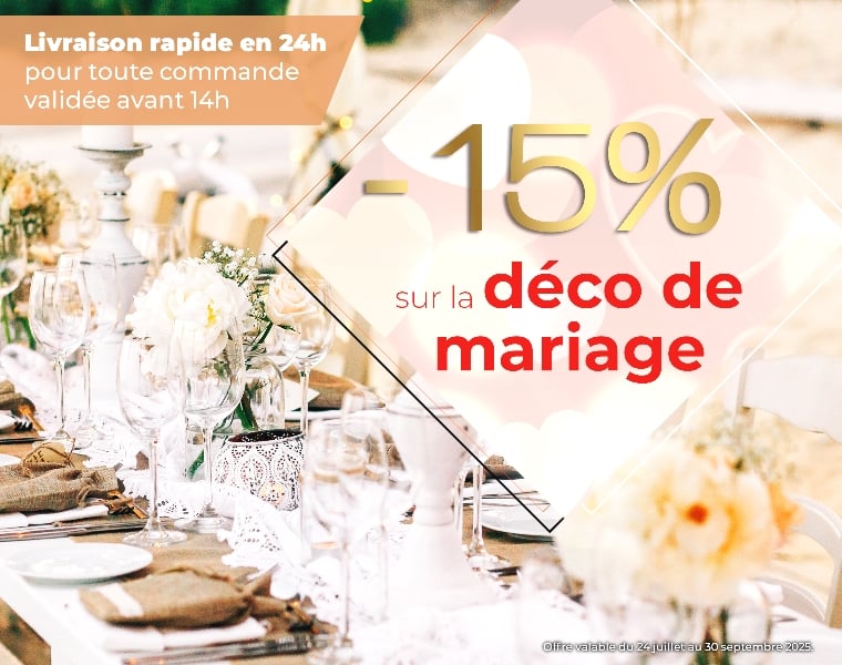 decoration mariage pas cher