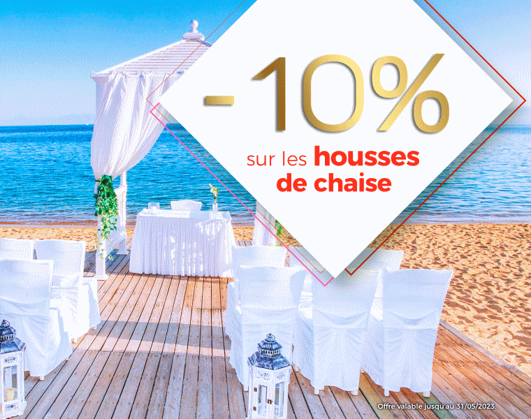 Housse de chaise mariage pas cher