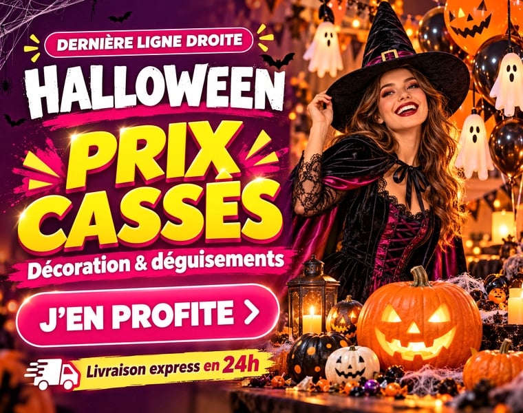 decoration fete halloween 2026 pas cher