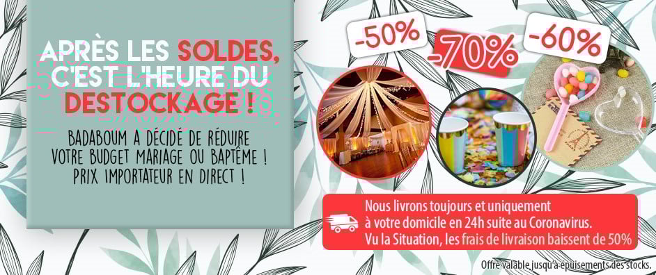 decoration mariage pas cher