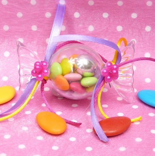 3 PCS Boîtes de bonbons transparentes Boîte d'emballage acrylique