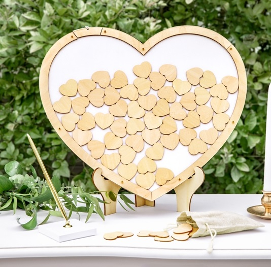 Puzzle Coeur en Bois pour la Journée de l'ine - Puzzles Coeur Romantique S avec Boîte, pour d'anniversaire W - Puzzles Coeur d'amour pour Couples et Amoureux