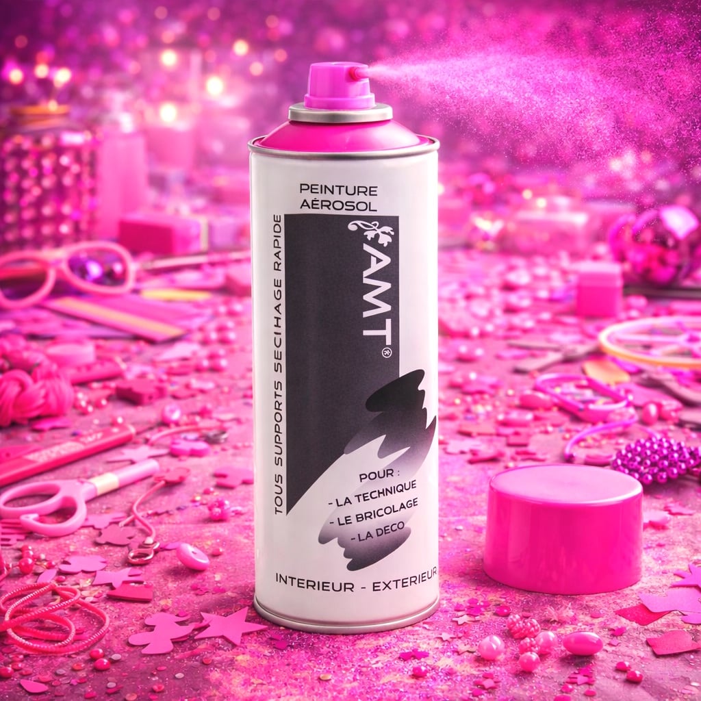 Peinture de marquage rouge/rose fluo,PRSMARR1,RIBIMEX