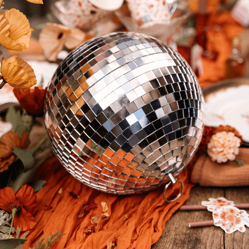 2Pcs Boule à Facette Miroir, Boules De Noël, Boule Miroir Pour Fête, Ornement Décoratif Pour La Décoration De Noël Vacances Fête Décoration D'intérieur à La Maison(10cm*10cm