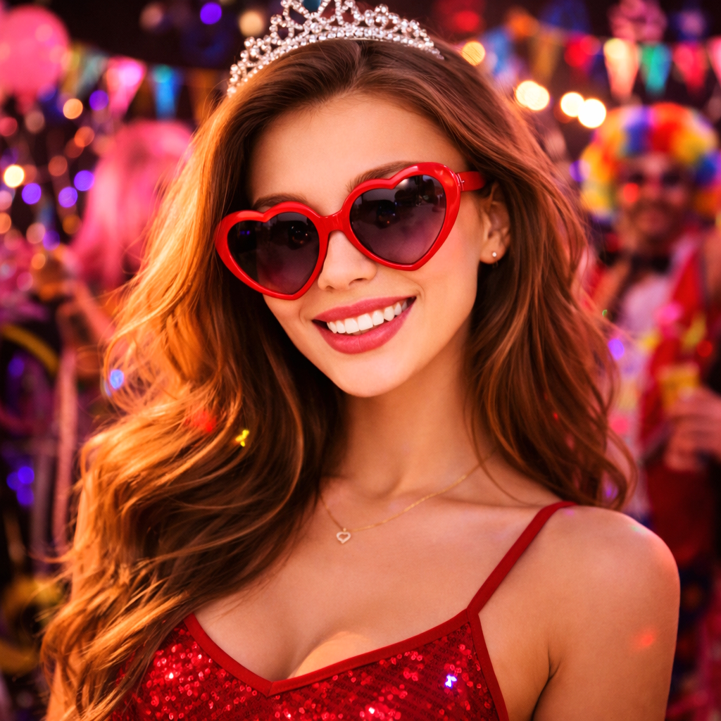 Lunettes De Soleil Miu Miu Forme Cœur Irrégulier 52 Mm Rouges - Neuves Avec étiquettes
