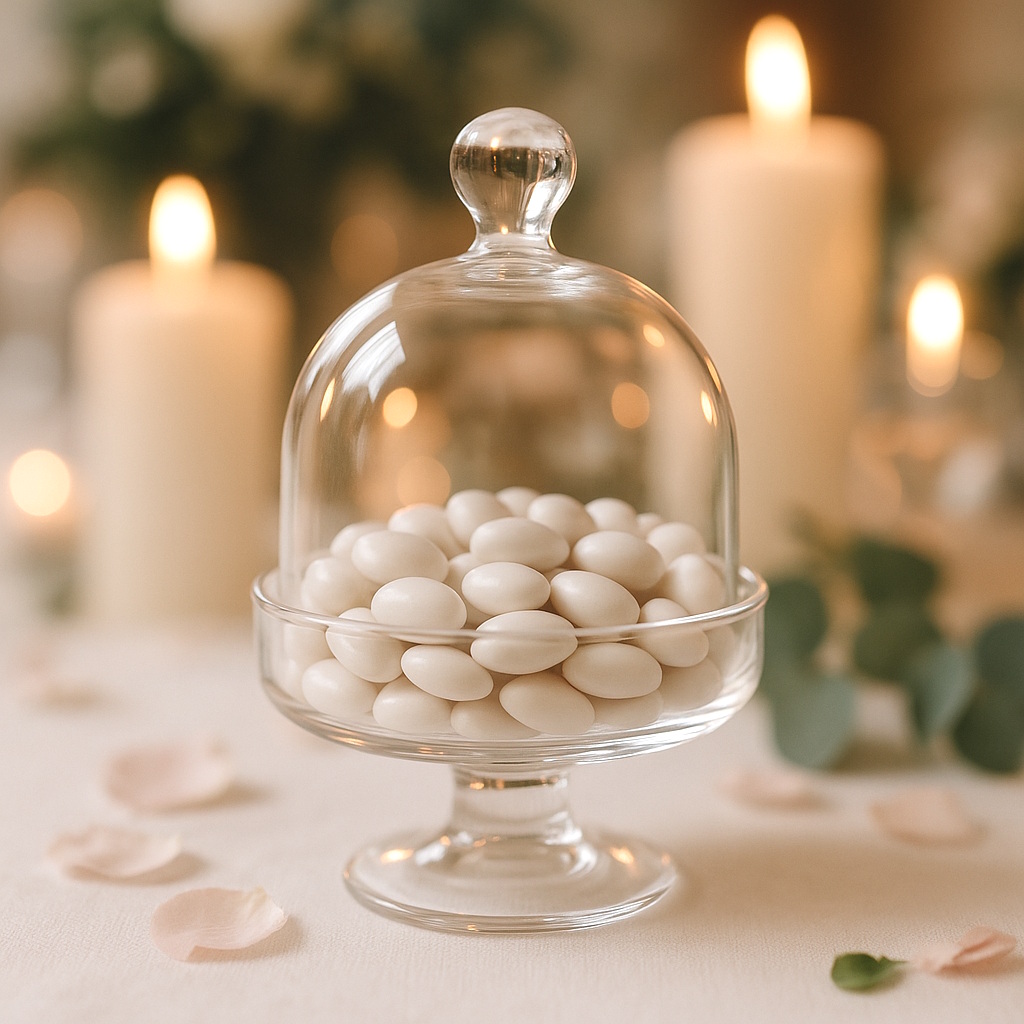 Cloche Bombée En Verre – Transparente, Vintage, Pour Déco