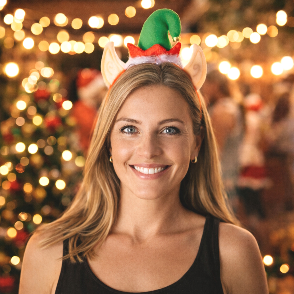 Coloriage du lutin de Noël et des rennes à Télécharger ou à Imprimer gratuitement